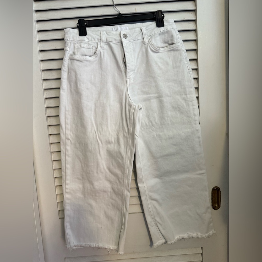 Vervet wide leg cropped denim